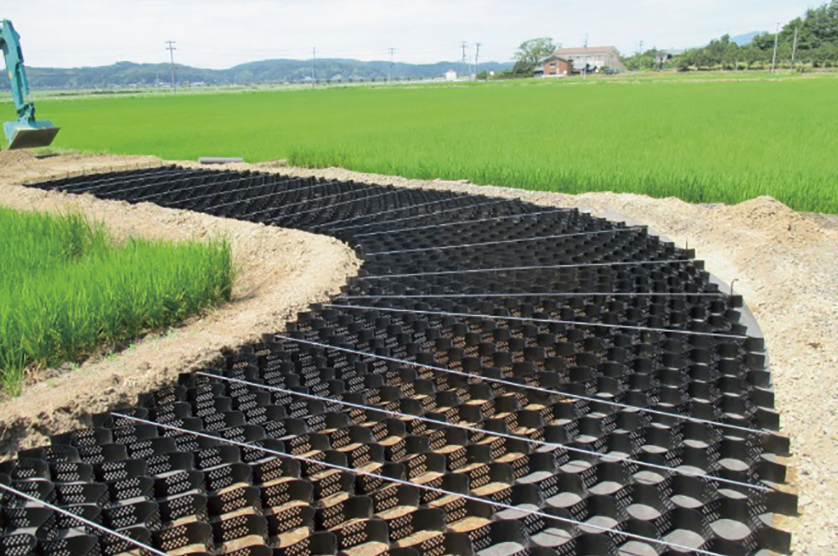 グランドセル砕石舗装 グランドセル砕石舗装